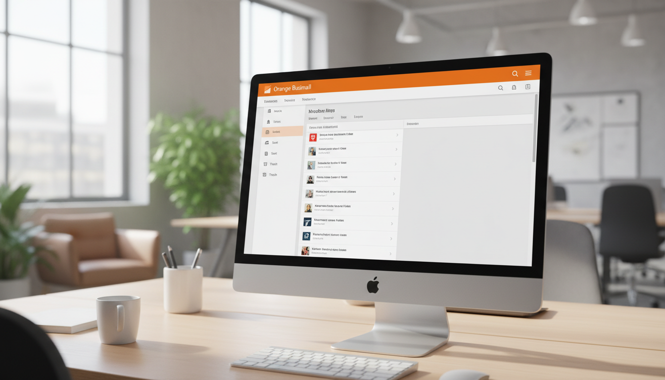 Mail Range Guide complet du Webmail Orange Business pour vos emails pro